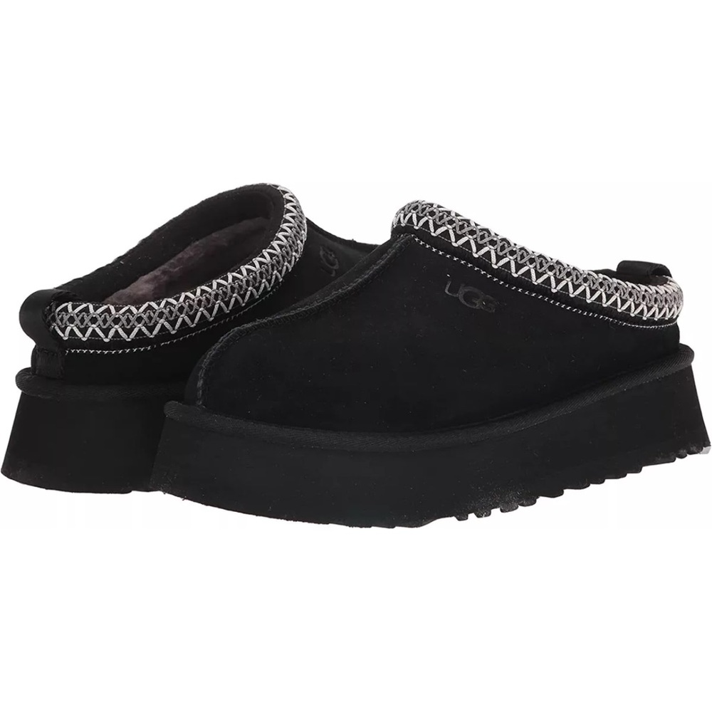 Authentic UGG Tazz Platform Suede Slipper